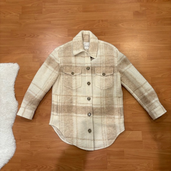 Aritzia Tops - Plaid Ganna Jacket
